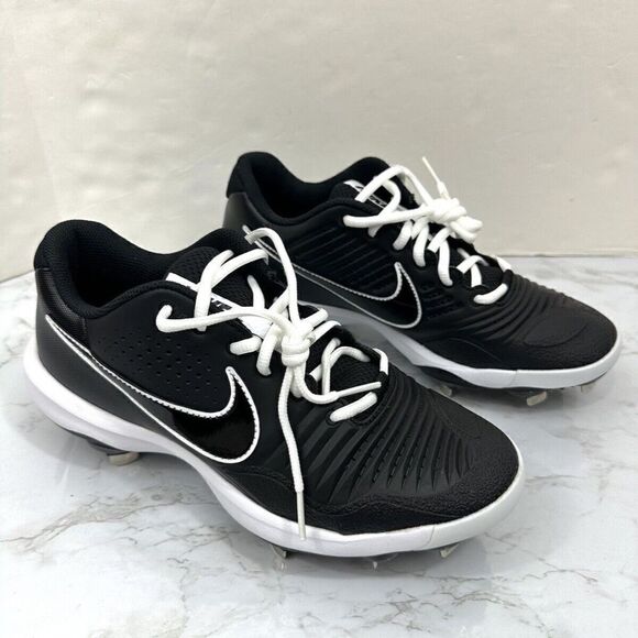 Men's Nike Alpha Huarache 3 Varsity Low Baseball Cleats Black CT0829-003 Size 7 - Picture 2 of 9